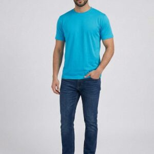 Royal Blue T-Shirt 100% Cotton ±180g