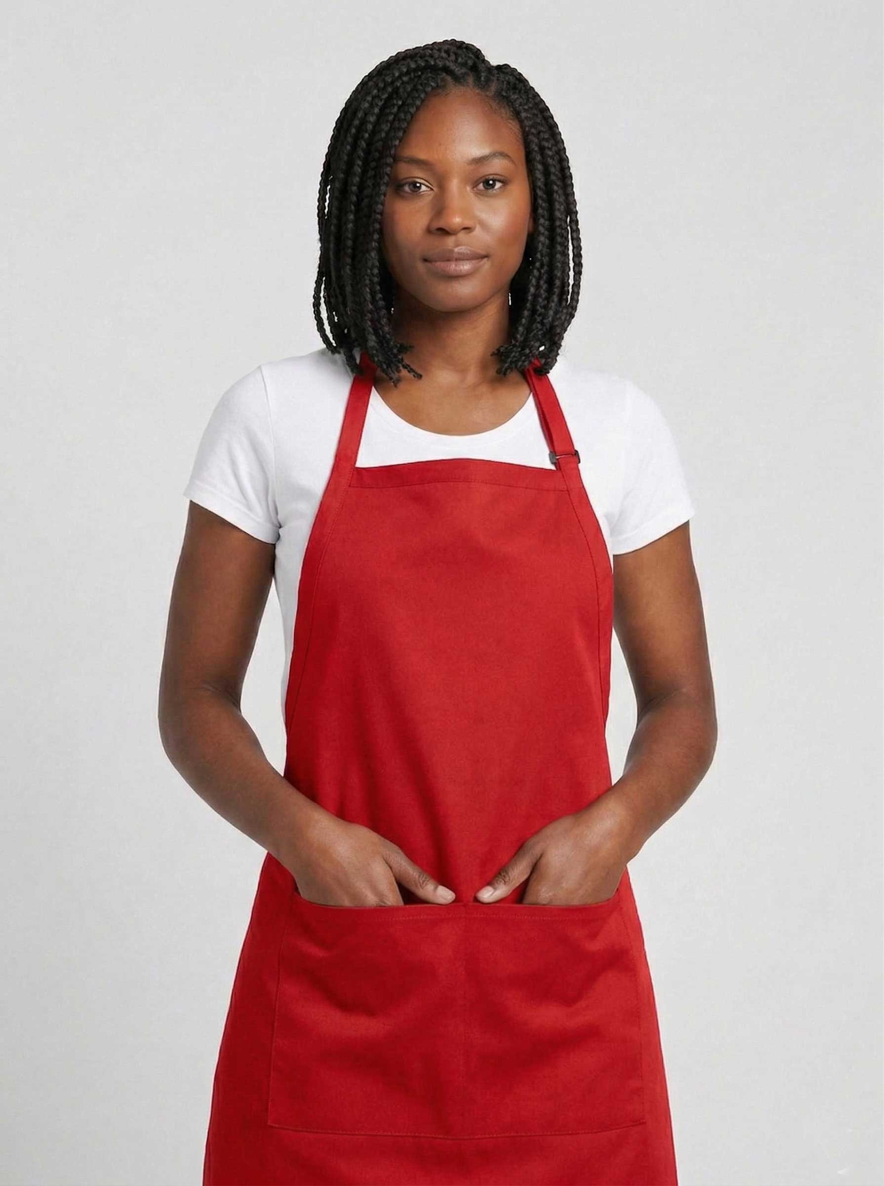 Red Chef Apron